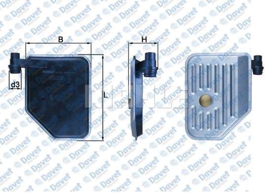 MAHLE HX156 Otomotik Sanziman Filtresi Elantra 2.0 00-06